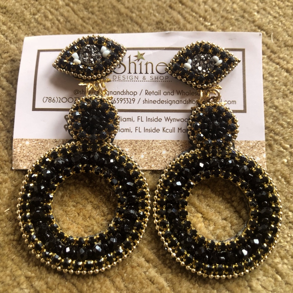 Costume jewelry earrings
